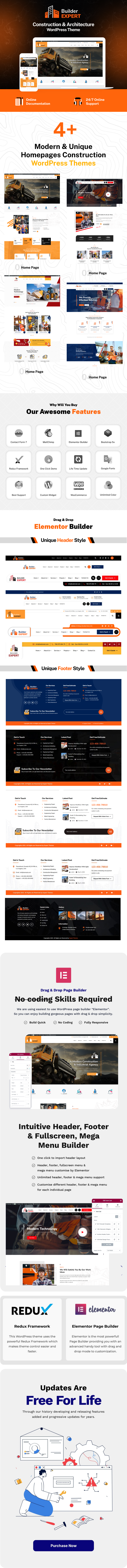 Builder Expert - Construction and Architecture WordPress Theme - 5