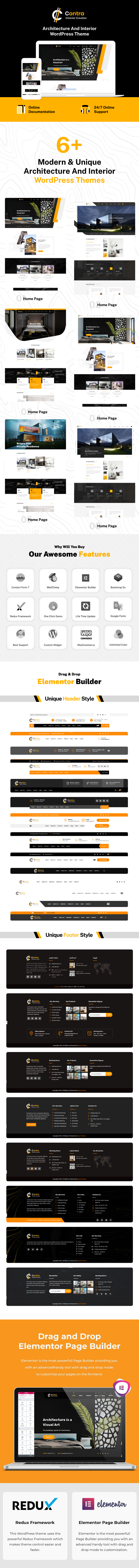 Contra | Architecture And Interior WordPress Theme