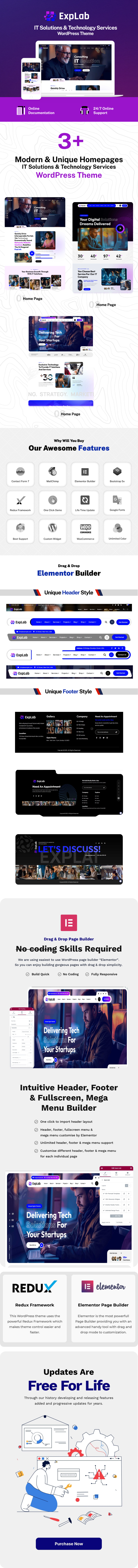 EXPLAB - IT Solutions & Technology Services WordPress Theme - 5