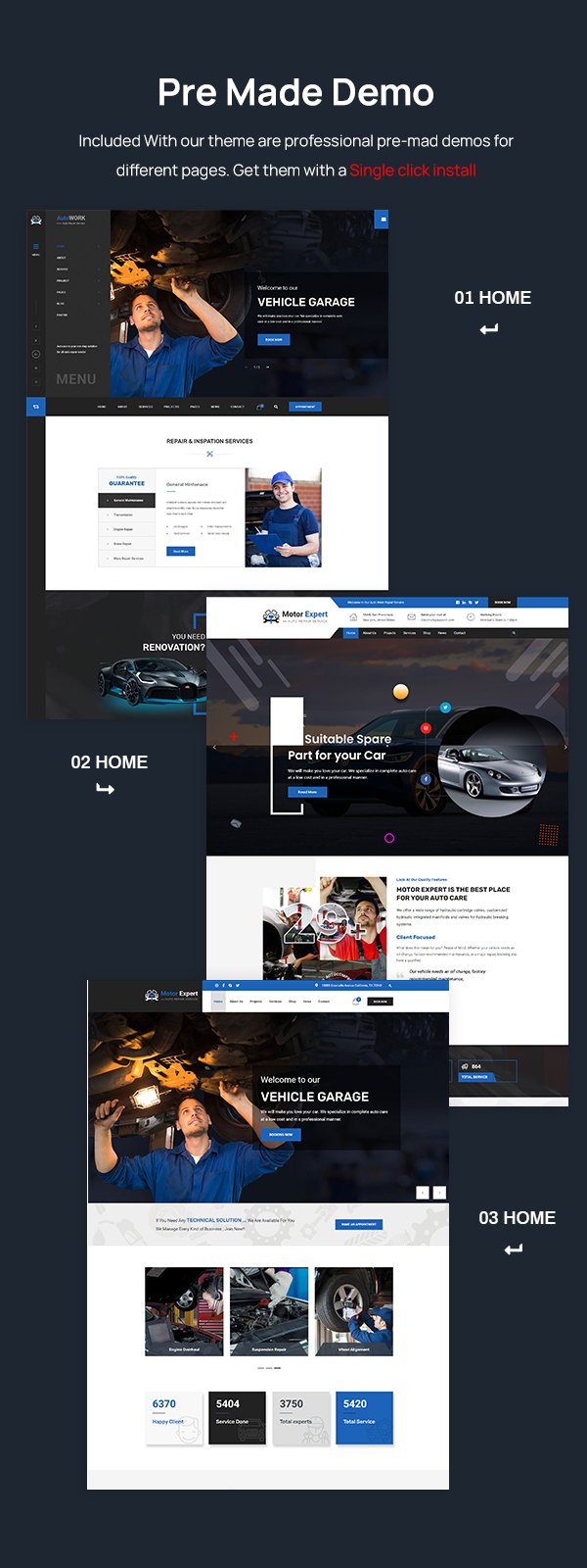 Motor Expert || Auto Mechanic & Car Repair WordPress Theme