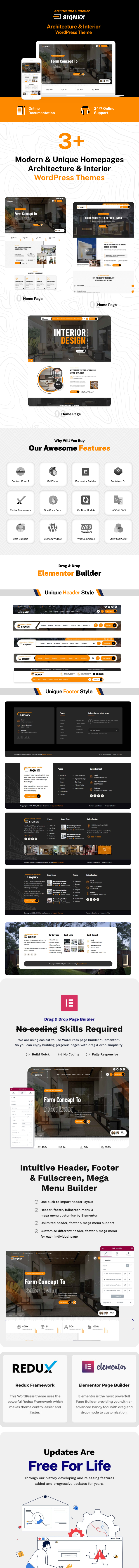Signex - Architecture & Interior Design WordPress Theme - 5